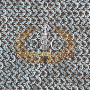 Flat Wire Dome Riveted Chainmail